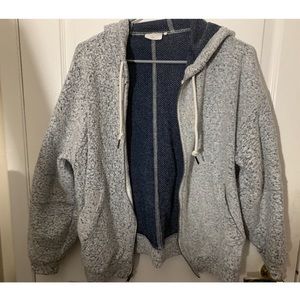 ⭐️SOLD⭐️ Out From Under Zip-up jacket 💙